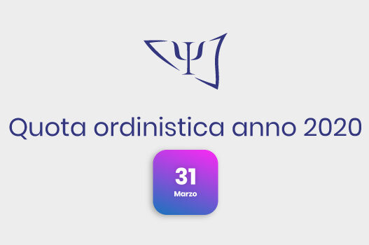 Quota ordinistica anno 2020