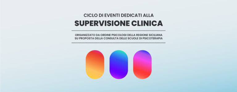 Ciclo di eventi dedicati alla supervisione clinica