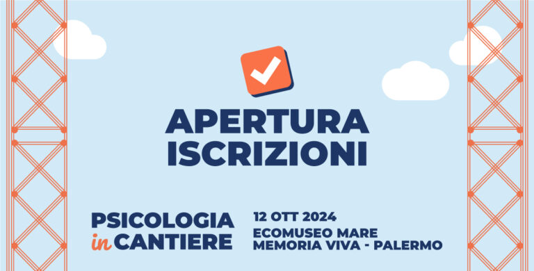Apertura iscrizioni a Psicologia in cantiere