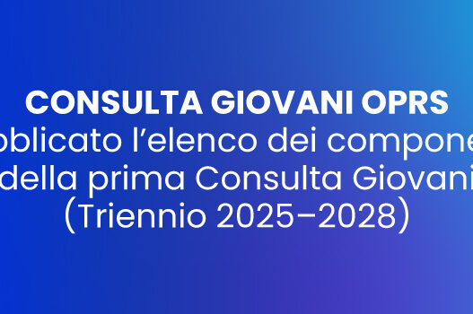 Consulta Giovani dell’Ordine degli Psicologi della Regione Siciliana Pubblicato l’elenco dei componenti della prima Consulta Giovani – Triennio 2025–2028